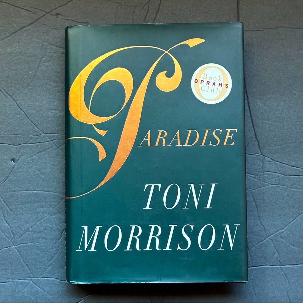 Paradise by Toni Morrison | Historical Fiction | Hardcover Book